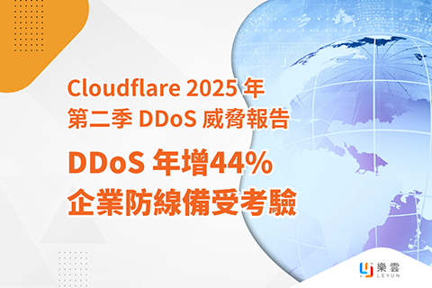 DDoS 年增44%，企業防線備受考驗 《Cloudflare 2025 年第二季 DDoS 威脅報告》